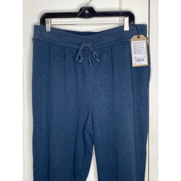 PrAna Cardiff Fleece Sweatpant Dark Sky Heather XL Soft Lining Blue Hemp - Picture 3 of 7